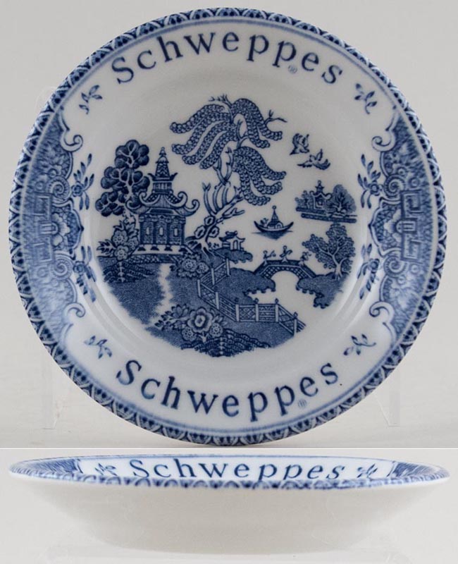 Dish Schweppes Promotional c1970s